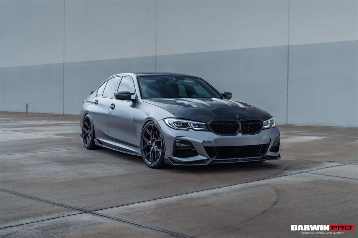 2019-2024 BMW 3 Series G20 | G28 Carbon Fiber Hood - DarwinPRO (BKSS)