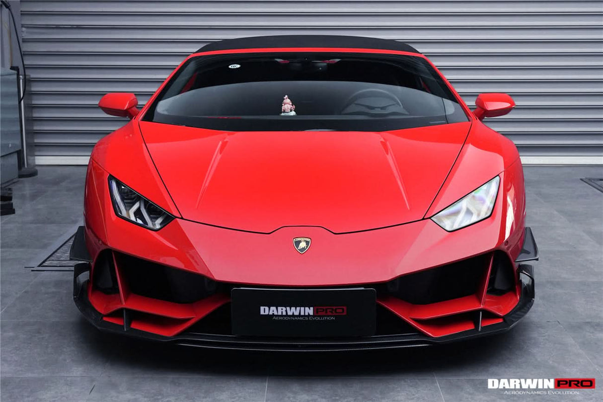 DarwinPRO 2019-2023 Lamborghini Huracan EVO 4WD ONLY BKSS Style Carbon Front Lip