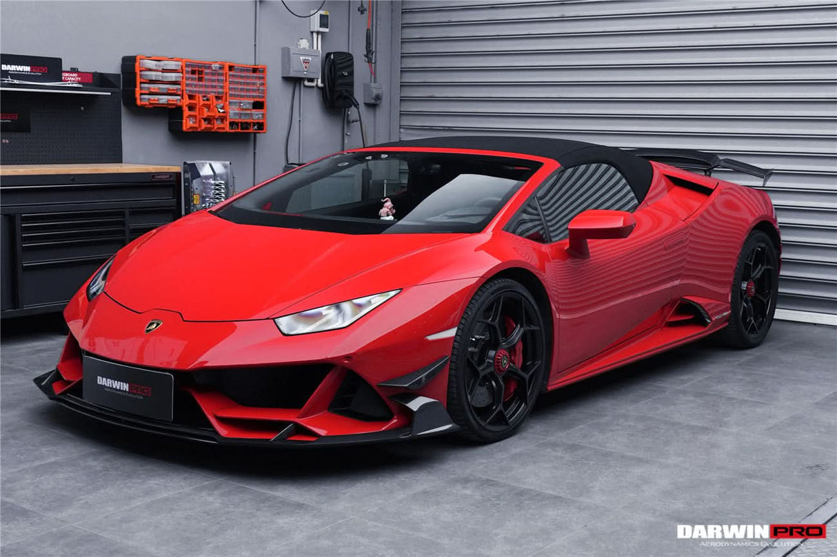 DarwinPRO 2019-2023 Lamborghini Huracan EVO 4WD ONLY BKSS Style Carbon Front Lip