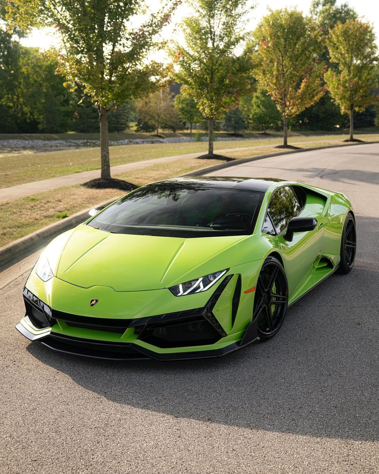 DarwinPRO 2015-2025 Lamborghini Huracan LP610 & LP580 & EVO & Tecnica BKSSII Style Front Wide Fender