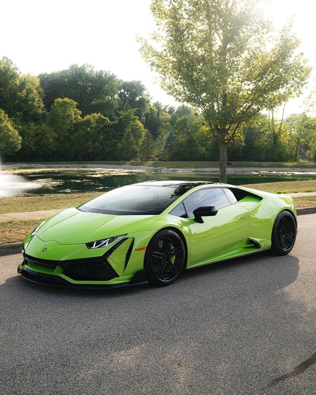 DarwinPRO 2015-2025 Lamborghini Huracan LP610 & LP580 & EVO & Tecnica BKSSII Style Front Wide Fender