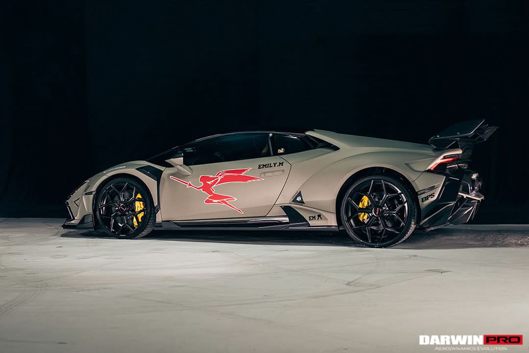 DarwinPRO 2015-2023 Lamborghini Huracan LP610 & LP580 & EVO Coupe Only BKSSII Style Rear Wide Fender Flare
