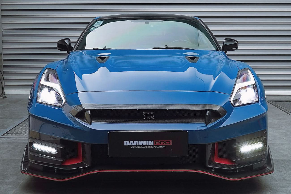 2008-2023 Nissan GTR R35 CBA DBA EBA 2024-Nismo Style Part Carbon Fiber Front Bumper