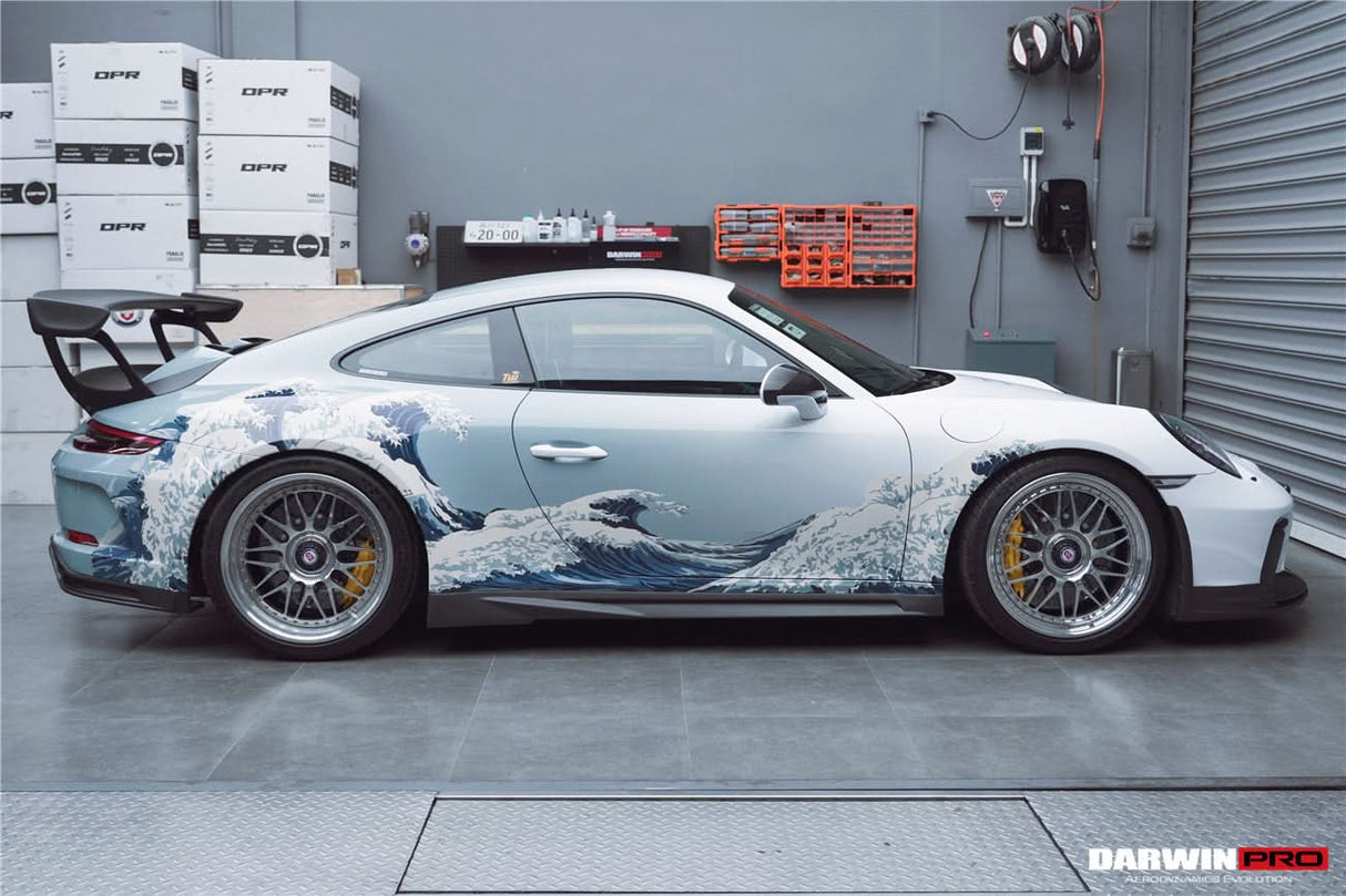 DarwinPRO 2017-2019 Porsche 911 991.2 GT3 Only GT2RS Style Trunk Spoiler Wing