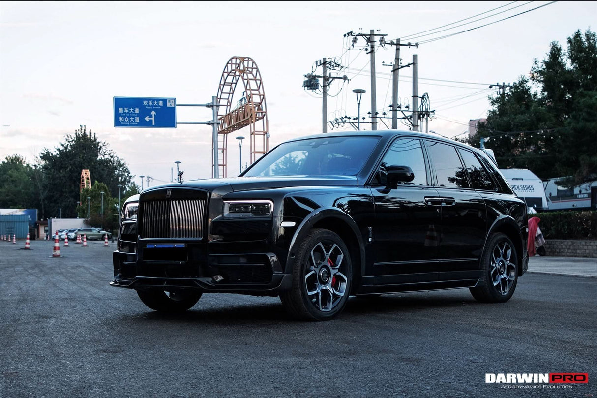 DarwinPRO 2018-2024 Rolls-Royce Cullinan BKSS Style Carbon Fiber Side Skirts