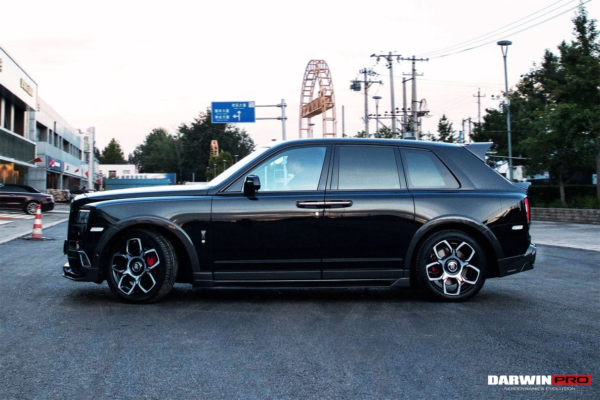 DarwinPRO 2018-2024 Rolls-Royce Cullinan BKSS Style Carbon Fiber Side Skirts
