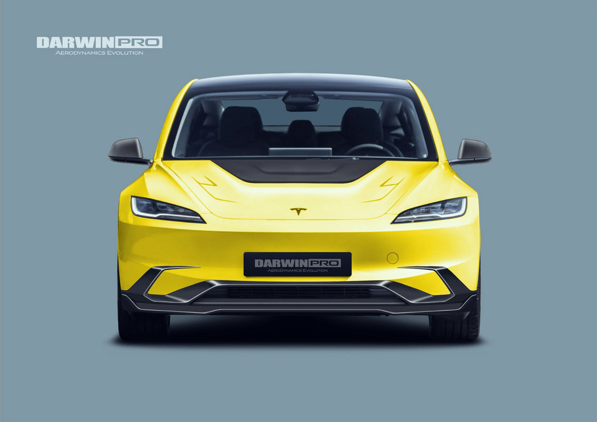 2024-2026 Tesla Model 3 Highland RWD AWD Carbon Fiber IMP Design Front Lip(DONT FIT PERFORMANCE)