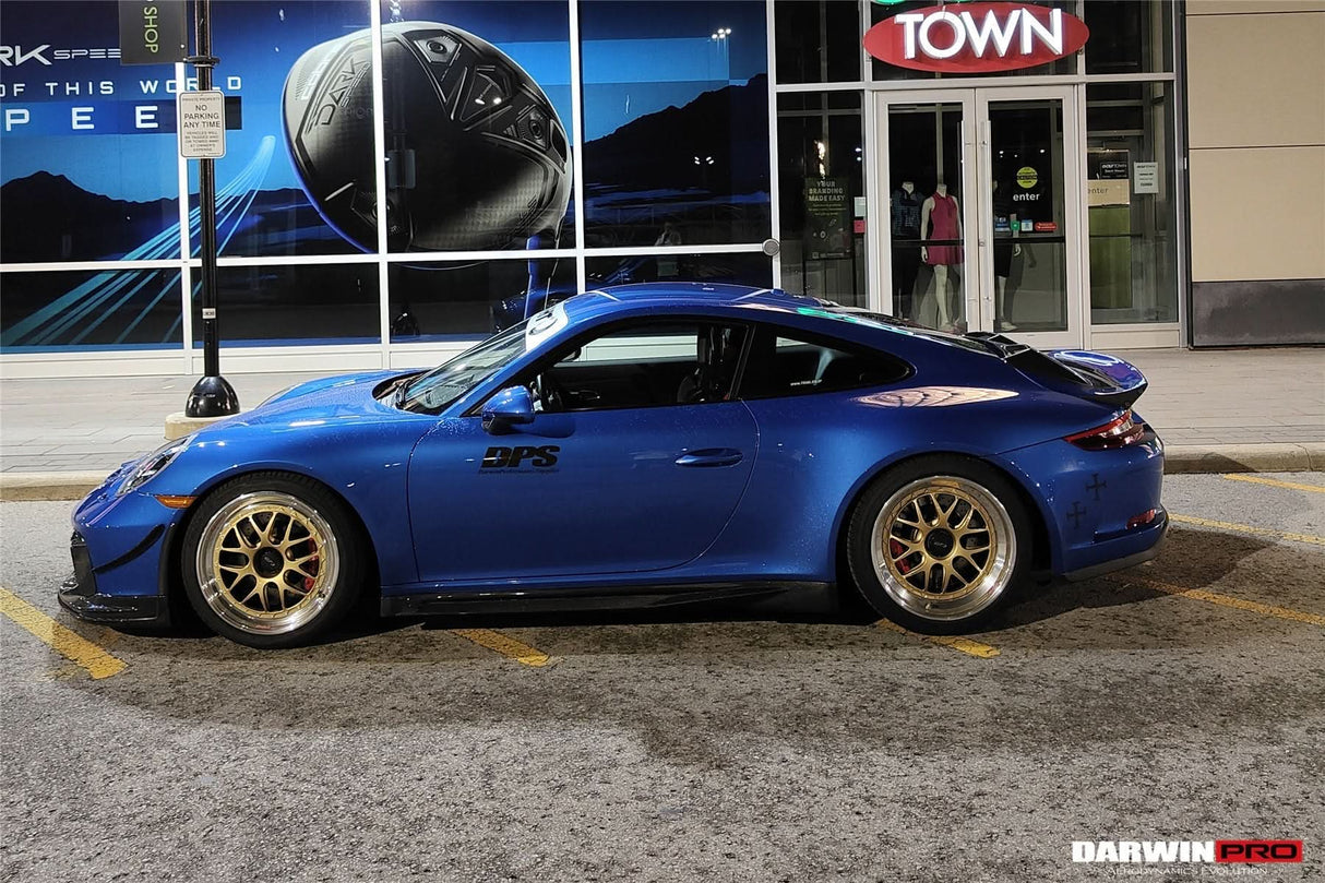 Darwinpro 2017-2019 Porsche 911 991.2 GT3 Only GT2RS Style Ducktail Spoiler with LED Light