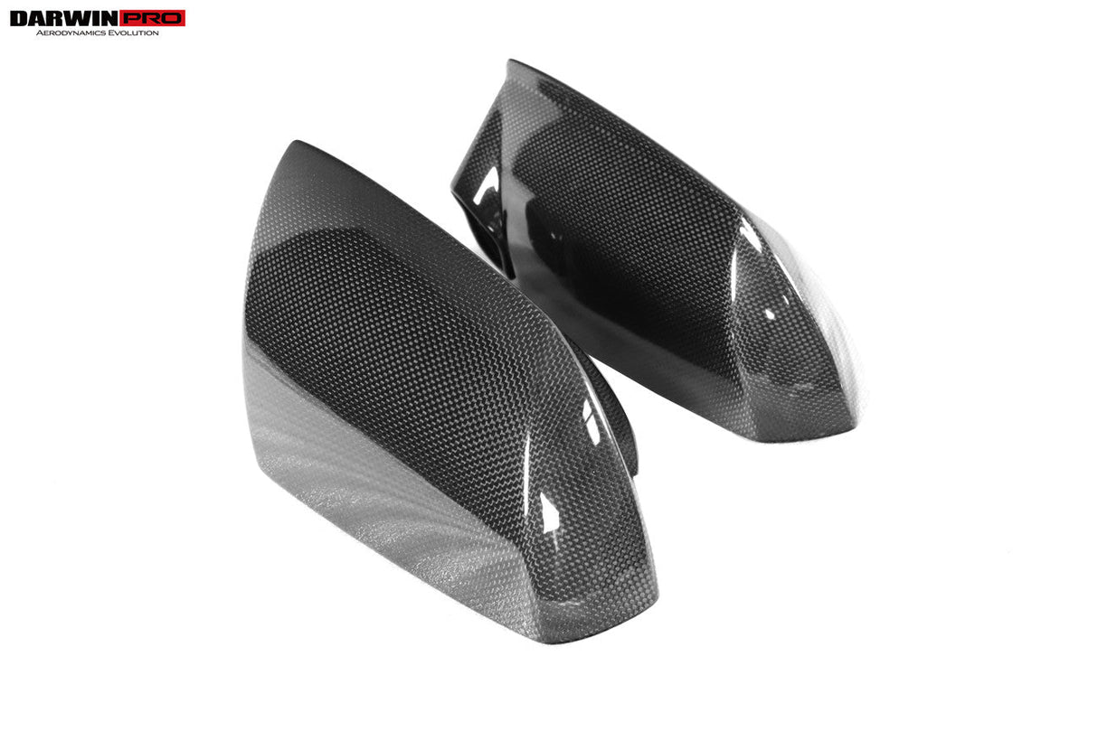 2011-2022 Lamborghini Aventador Dry Carbon Fiber Mirror Housing Replacement DarwinPRO (OE) Fits LP700, LP740(S), LP750(SV), Coupe and Roadster
