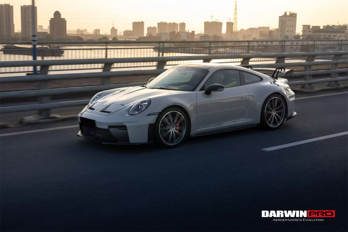DarwinPRO 2019-UP Porsche 911 992 Carrera & S & 4 & 4S & Targa & Cabriolet & Convert 992.2 Facelift GT3 Style Side Skirts