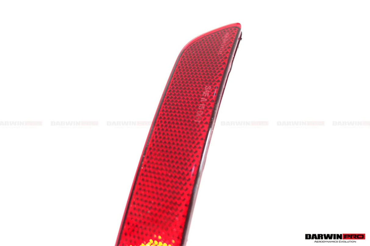 DarwinPRO 2019-2024 Porsche 911 992 Carrera & S & 4 & 4S & Targa & Cabriolet GT3 Style Rear Bumper Red Reflector Panels