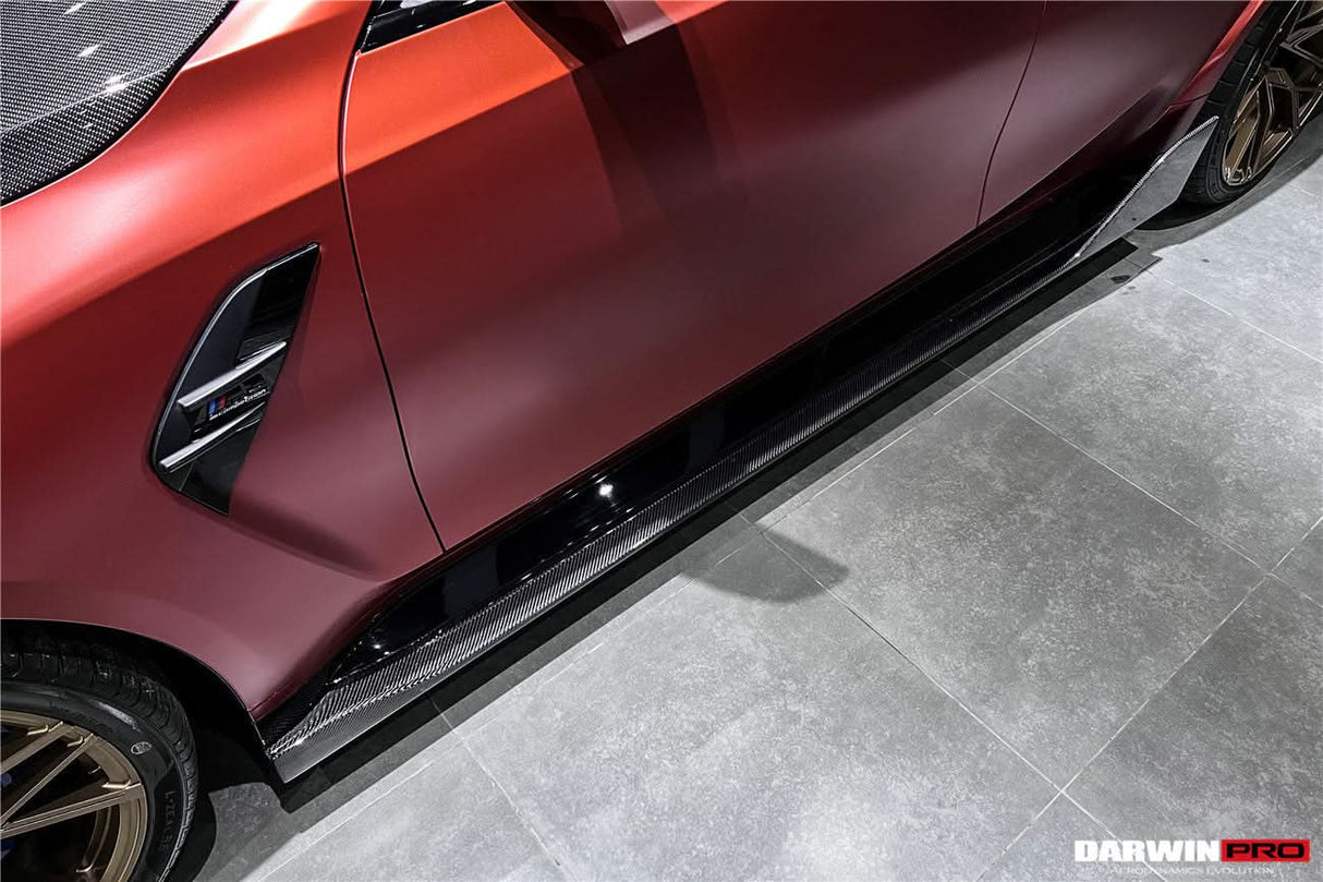 2021-UP BMW M3 G80 BKSS Style Carbon Fiber Side Skirts
