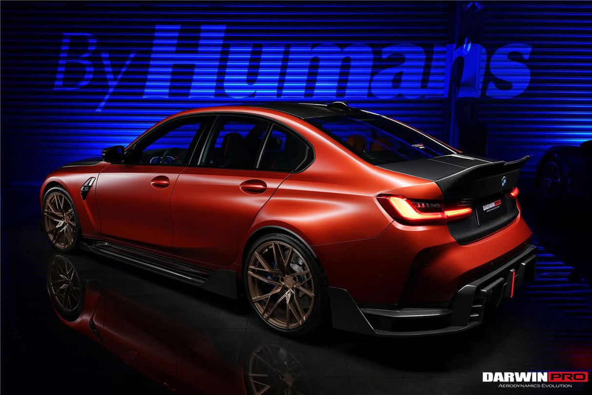 2021-UP BMW M3 G80 BKSS Style Carbon Fiber Rear Diffuser