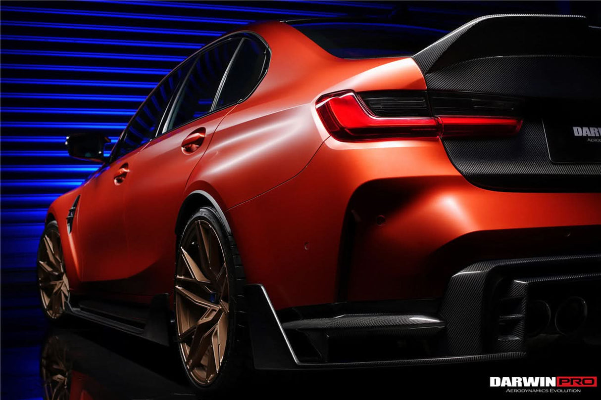 2021-UP BMW M3 G80 BKSS Style Carbon Fiber Rear Diffuser