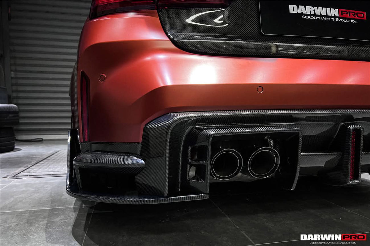 2021-UP BMW M3 G80 BKSS Style Carbon Fiber Rear Diffuser