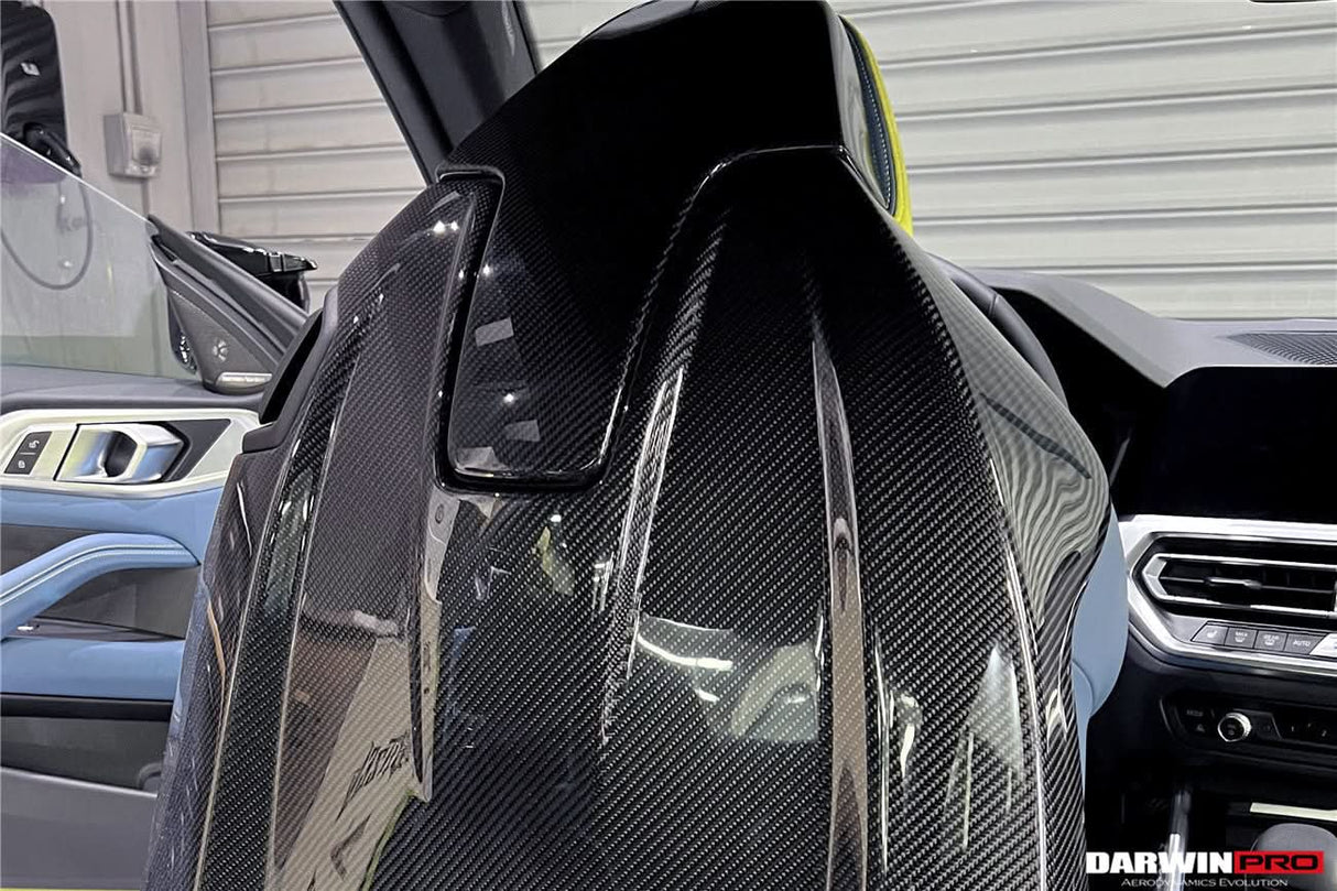 2021-UP BMW M4 G82 G83 Carbon Fiber Seat-Back Cover