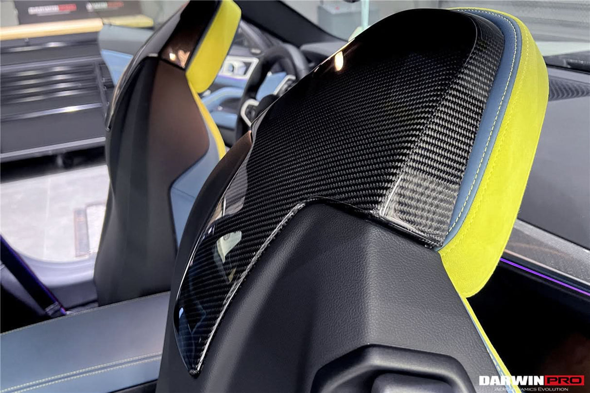 2021-UP BMW M3 G80 Carbon Fiber Seat-Back Cover