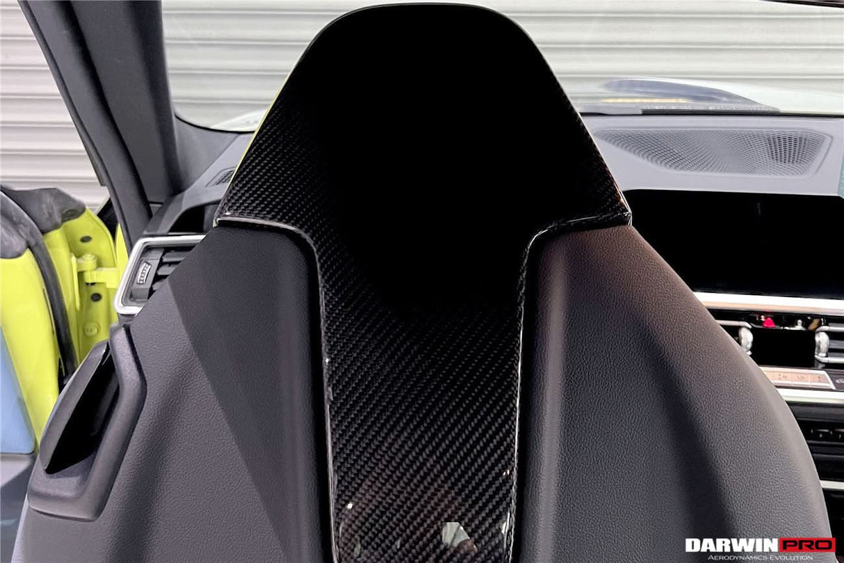2021-UP BMW M3 G80 Carbon Fiber Seat-Back Cover