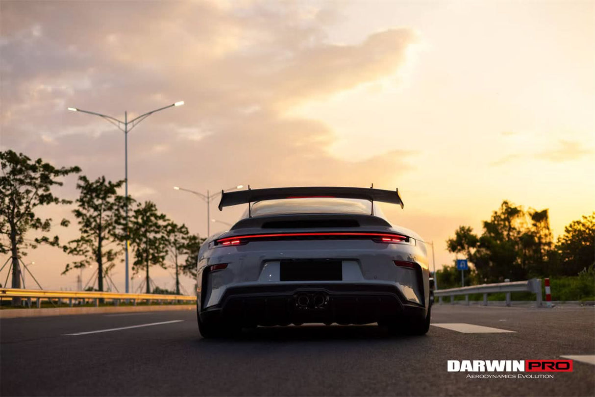 DarwinPRO 2024-UP Porsche 911 992.2 Carrera S 4 4S Targa Cabriolet Convert 992.2 GT3 Exhaust System (for 992.2GT3 Style Bumper)