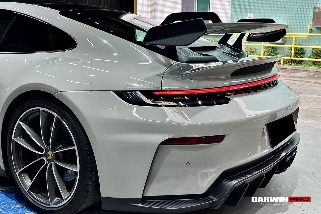 DarwinPRO 2024-UP Porsche 992.2 Facelift Carrera & S & 4 & 4S Convert GT3 Style Trunk Spoiler Wing