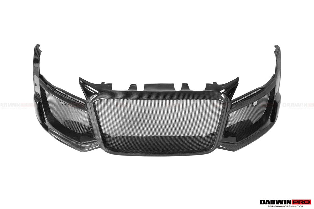 2006-2015 Audi R8 Partial Carbon Fiber Front Bumper DarwinPRO (DPGT) Fits Coupe | Spyder