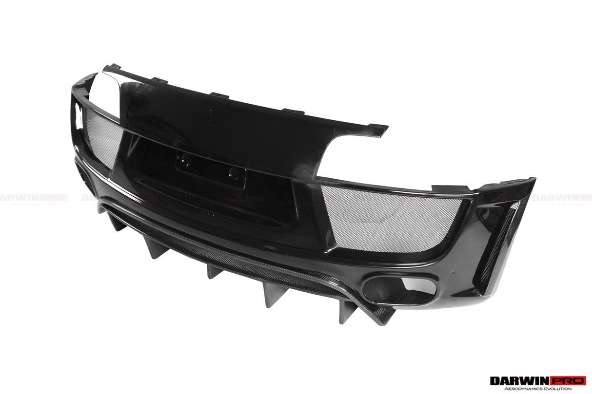 2006-2015 Audi R8 Partial Carbon Fiber Rear Bumper With Exhaust Tips DarwinPRO (DPGT) Fits Coupe | Spyder