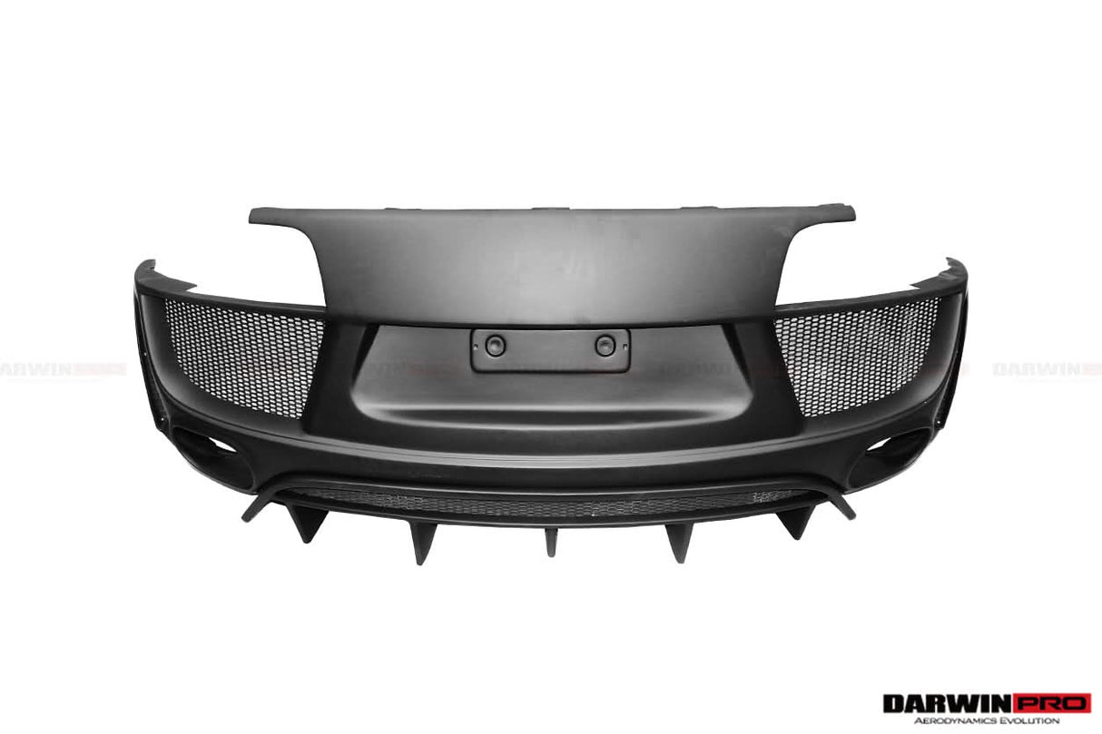 2006-2015 Audi R8 Partial Carbon Fiber Rear Bumper With Exhaust Tips DarwinPRO (DPGT) Fits Coupe | Spyder