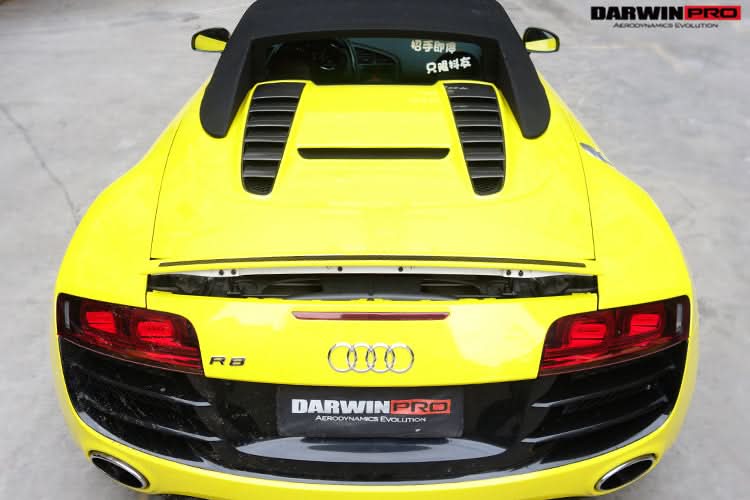 DarwinPRO 2010-2012 Audi R8 Spyder Carbon fiber Trunk Air Scoop cover