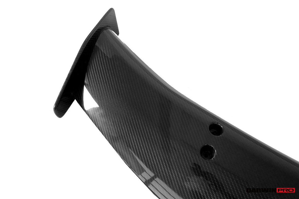2016-2025 Audi R8 GEN2 Coupe & Spyder Performance Parts Style Dry Carbon Fiber Trunk Wing with Aluminum Legs