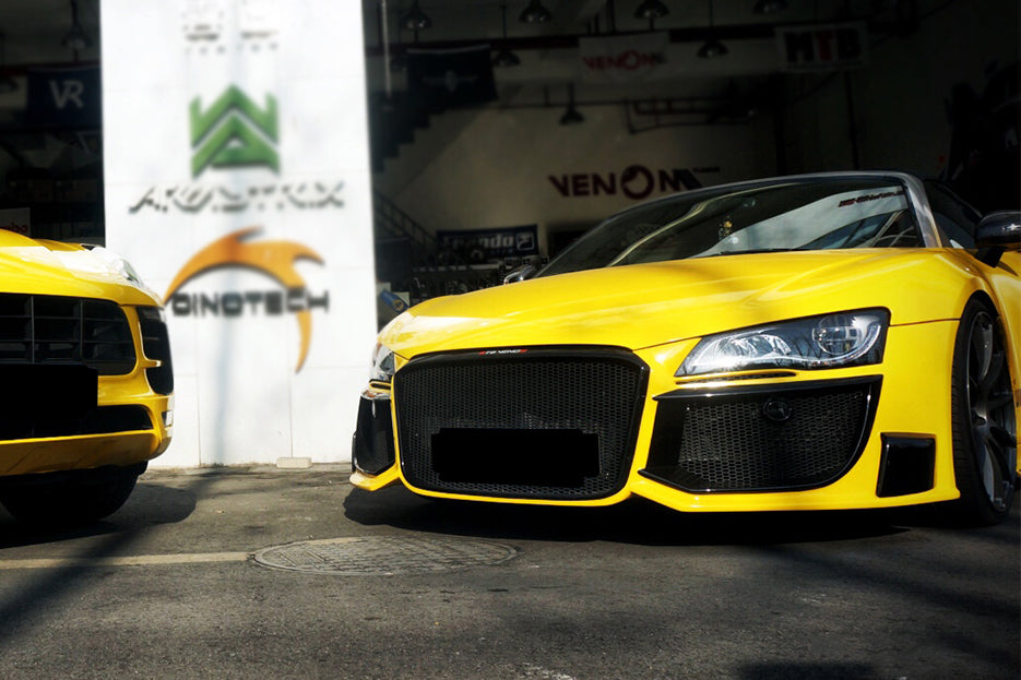 2006-2015 Audi R8 Partial Carbon Fiber Full Body Kit DarwinPRO (DPGT) Fits Coupe | Spyder