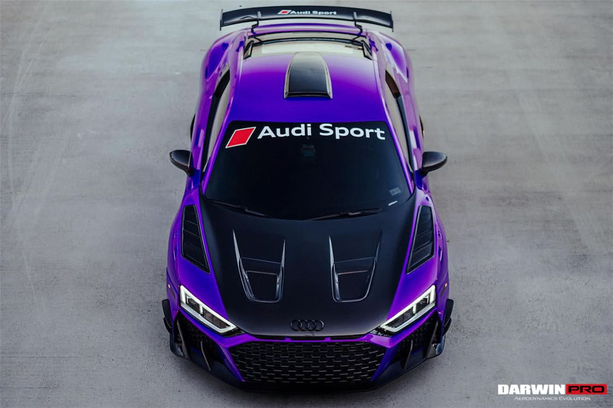 DarwinPRO 2016-2025 Audi R8 Coupe & Spyder IMPII Carbon Fiber Hood