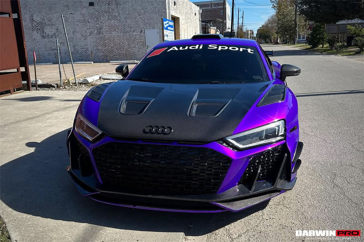 DarwinPRO 2016-2025 Audi R8 Coupe & Spyder IMPII Carbon Fiber Hood