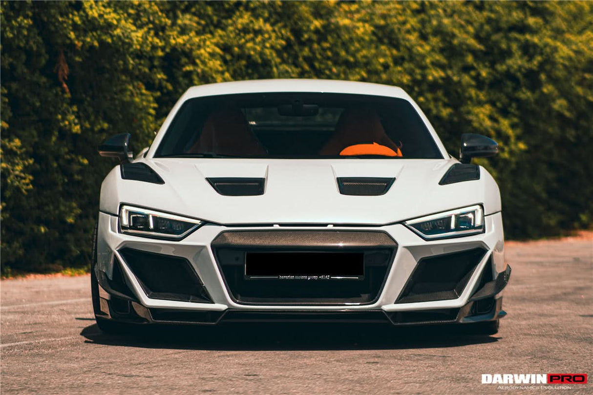 2016-2025 Audi R8 GEN2 Coupe & Spyder IMPII Part Carbon Fiber Front Bumper