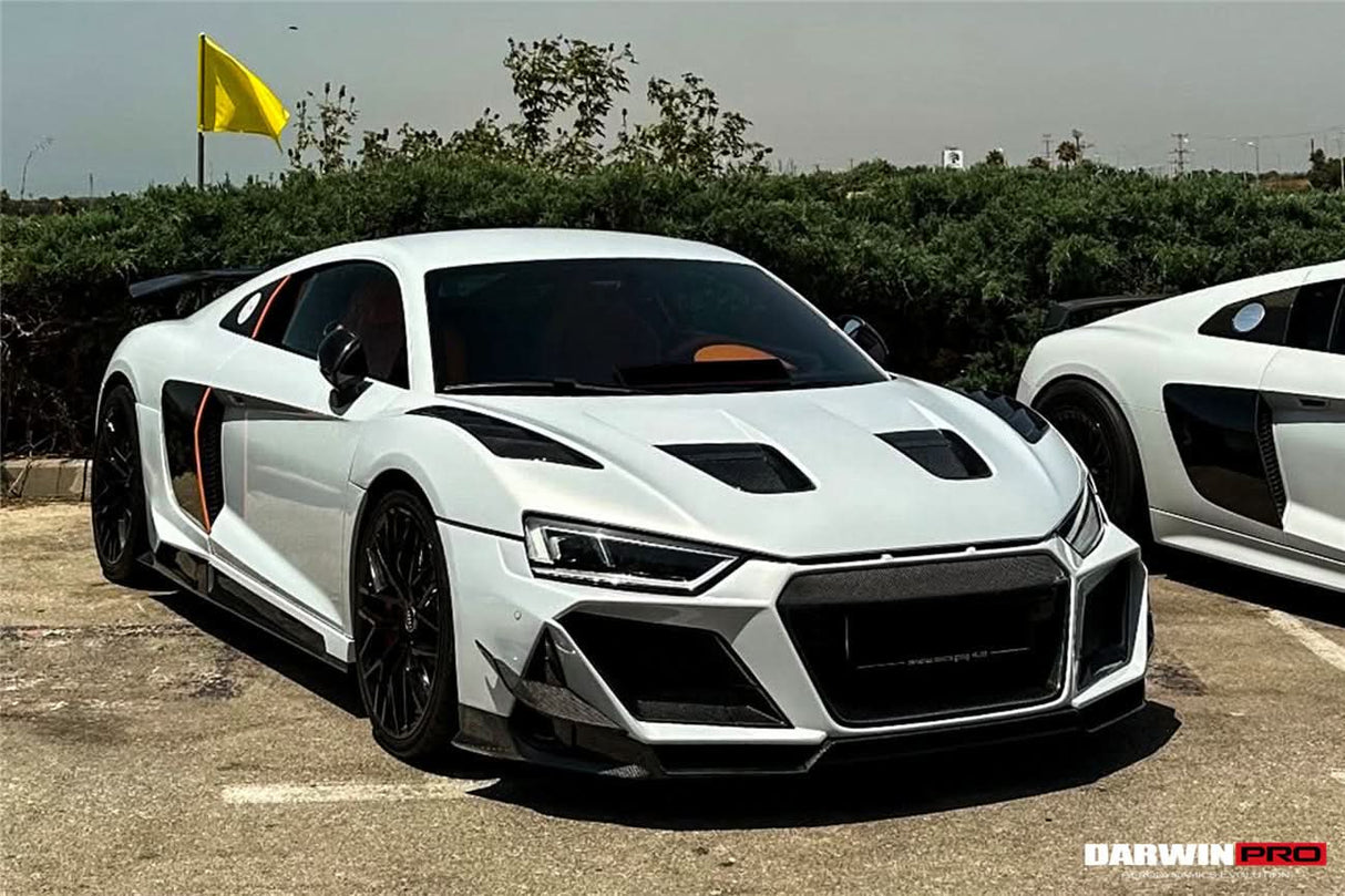 2016-2018 Audi R8 Coupe & Spyder iMPII Carbon Fiber Side Skirts Add on