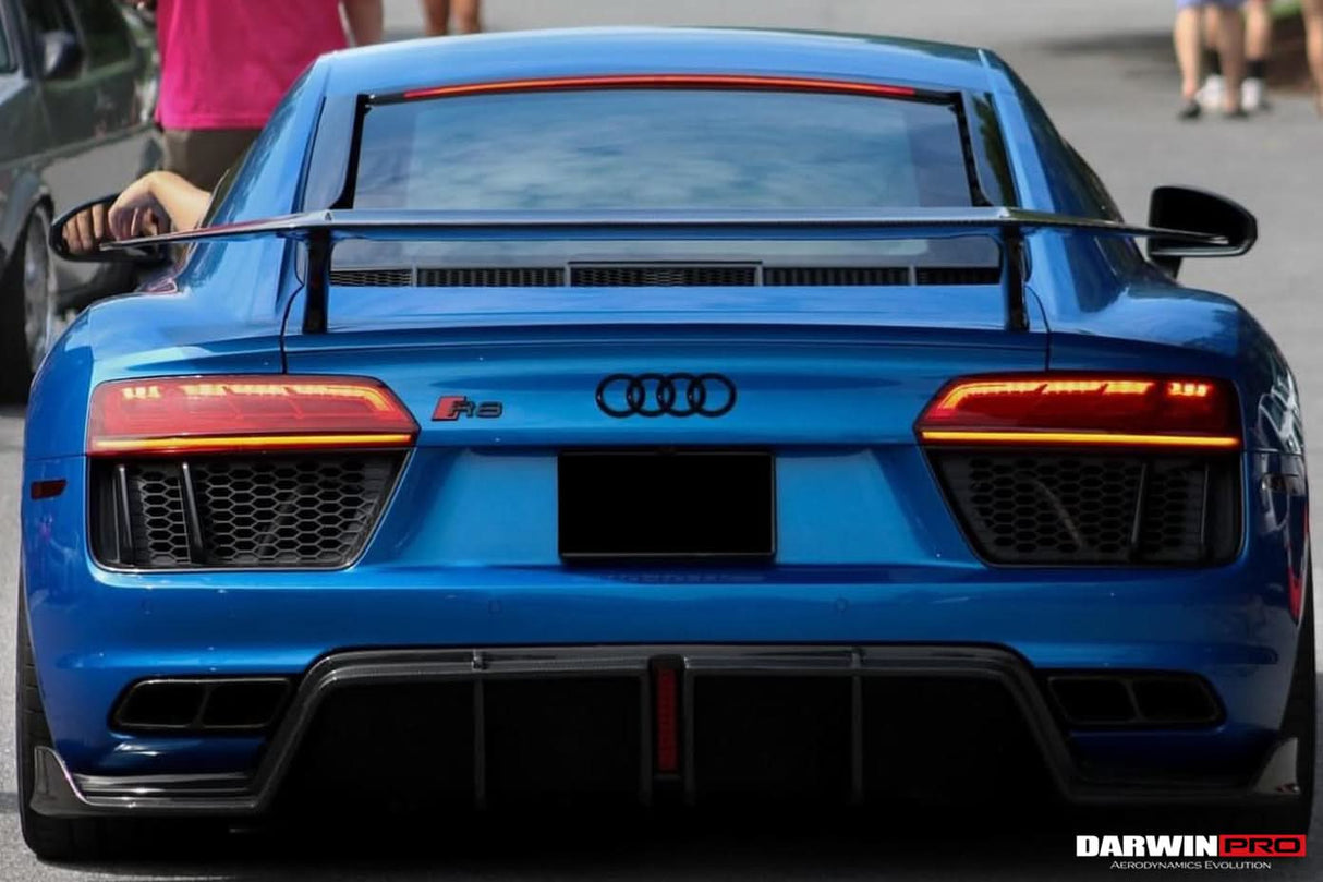 2016-2018 Audi R8 GEN2 Coupe & Spyder Carbon Fiber Rear Diffuser DarwinPRO (iMP Design)