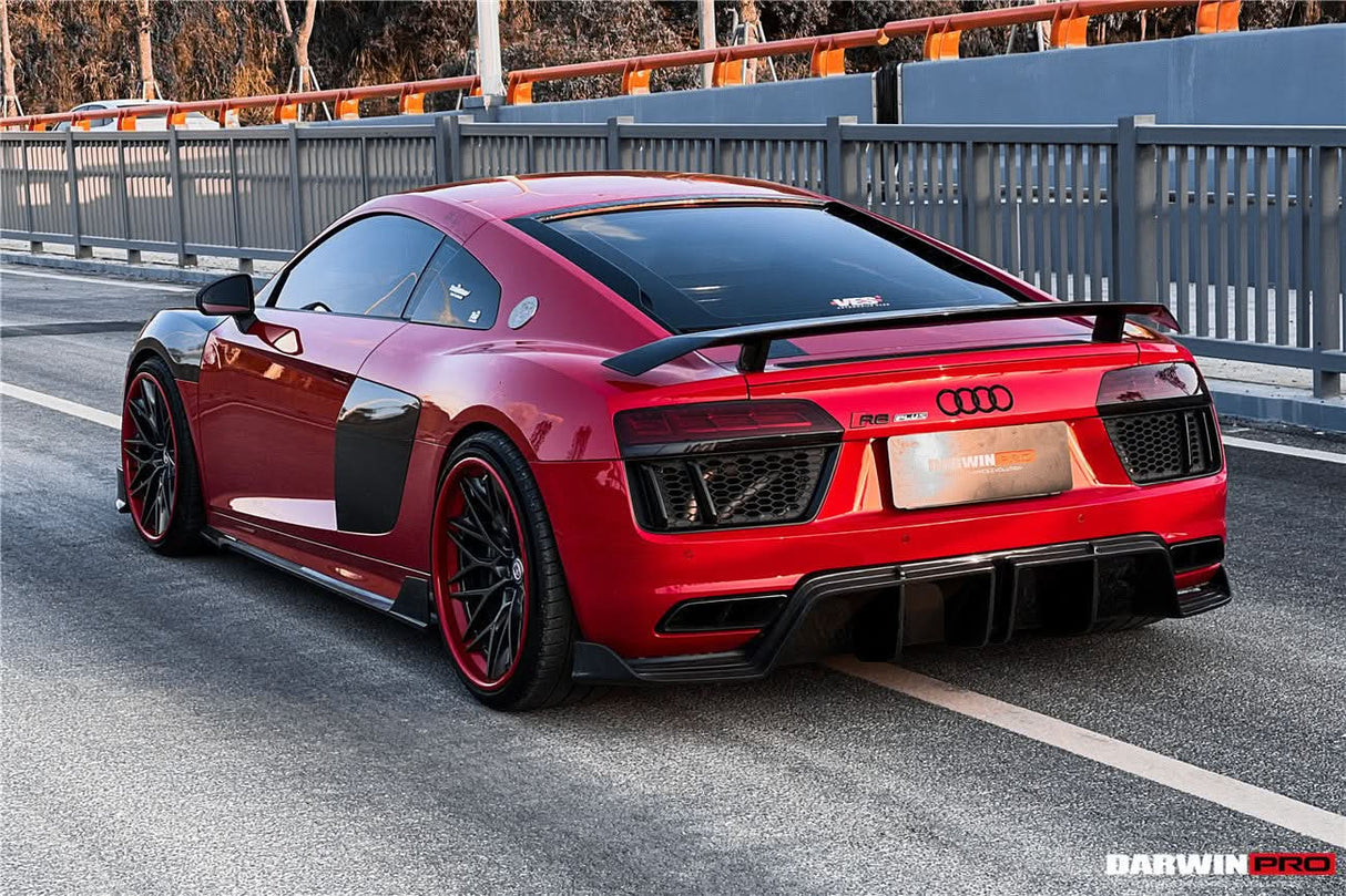 2016-2025 Audi R8 GEN2 Coupe ONLY GT Style Carbon Fiber Trunk Spoiler Wing