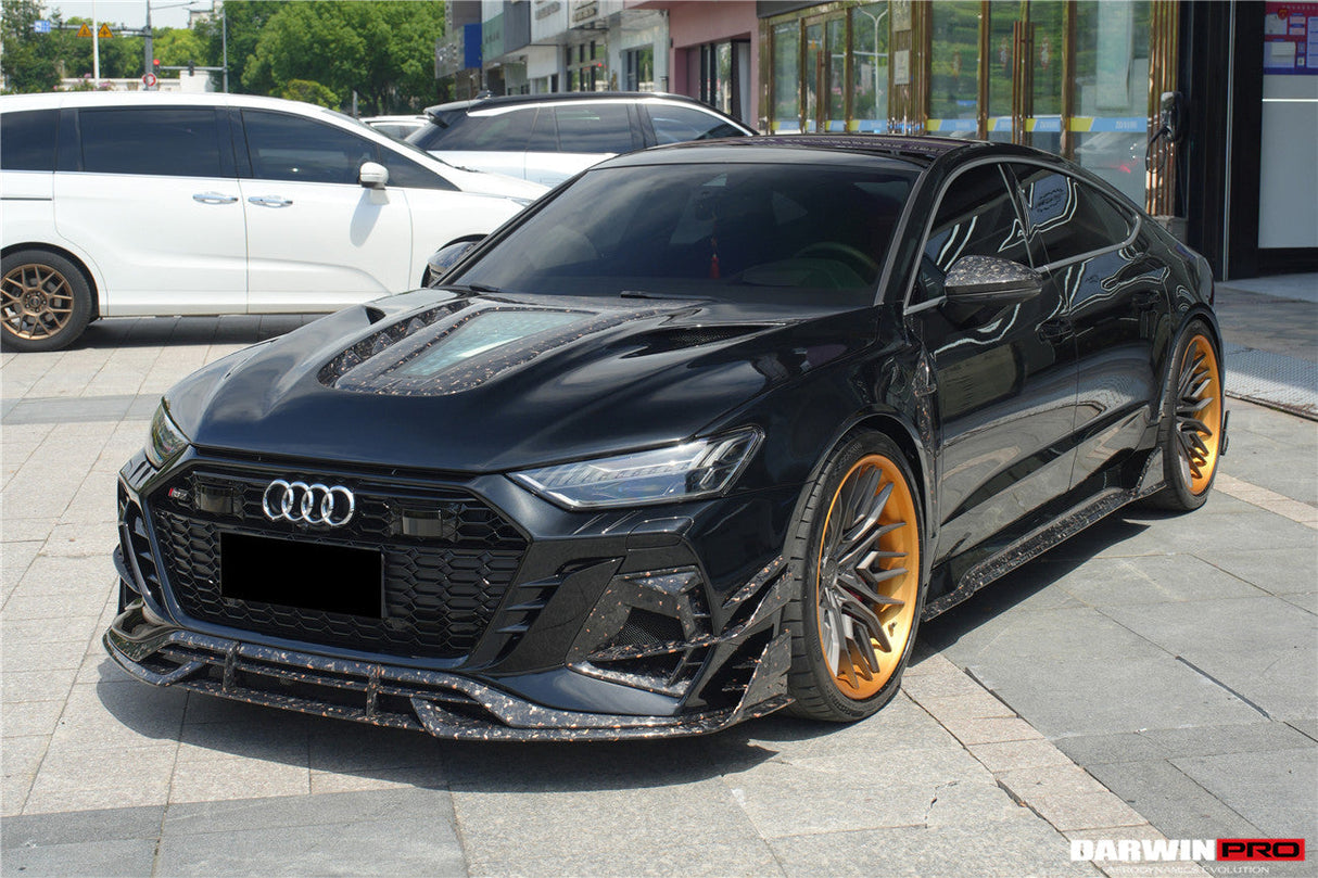 DarwinPRO 2019-UP Audi RS6 Avant C8 & RS7 C8 Quattro IMP Design Side Skirts Under Board
