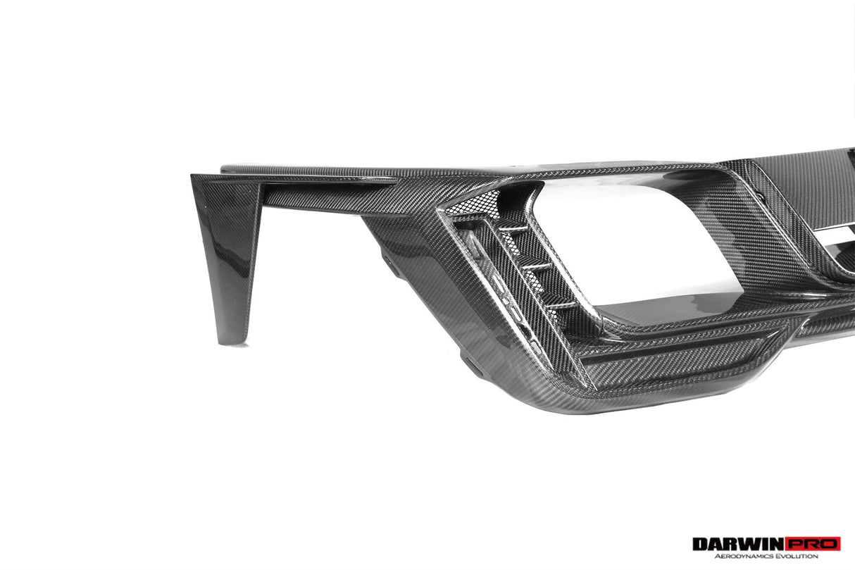2019-UP Audi RS6 Avant C8 RS7 C8 Quattro Carbon Fiber Rear Diffuser DarwinPRO (iMP Design)