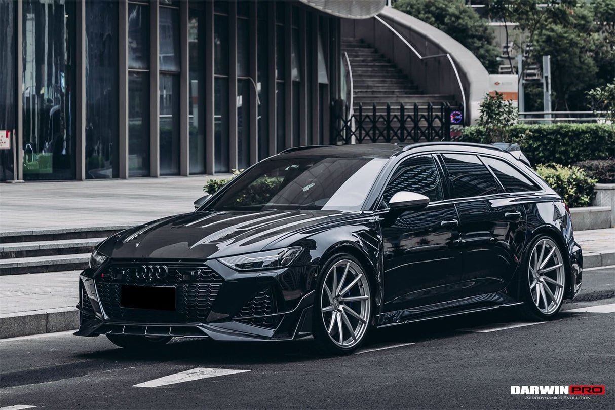 DarwinPRO 2019-UP Audi RS6 Avant C8 & RS7 C8 Quattro IMP Performance Ver.2 Side Skirts Under Board