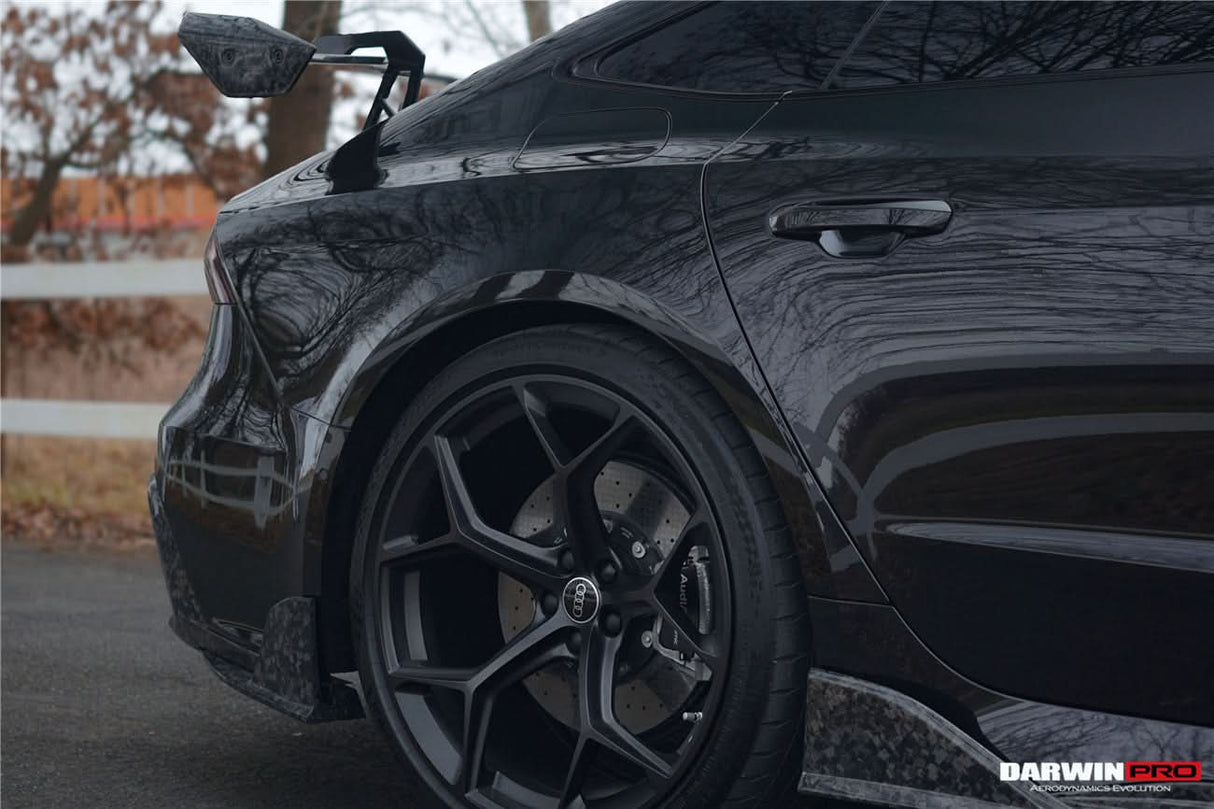 DarwinPRO 2019-UP Audi RS7 A7 S7 C8 Quattro IMP Design Carbon fiber Trunk Spoiler Wing