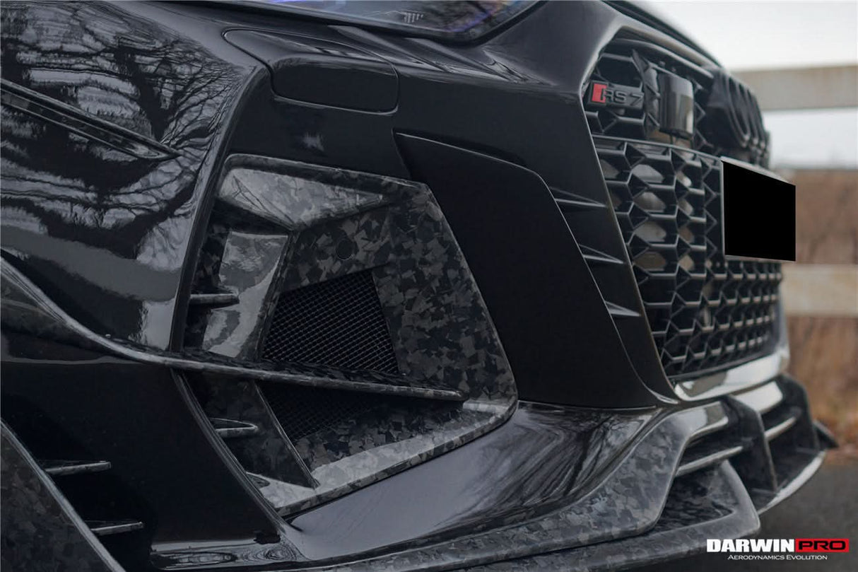 DarwinPRO 2019-UP Audi RS7 Quattro & RS6 Avant C8 IMP Design Ver.2 Front Bumper