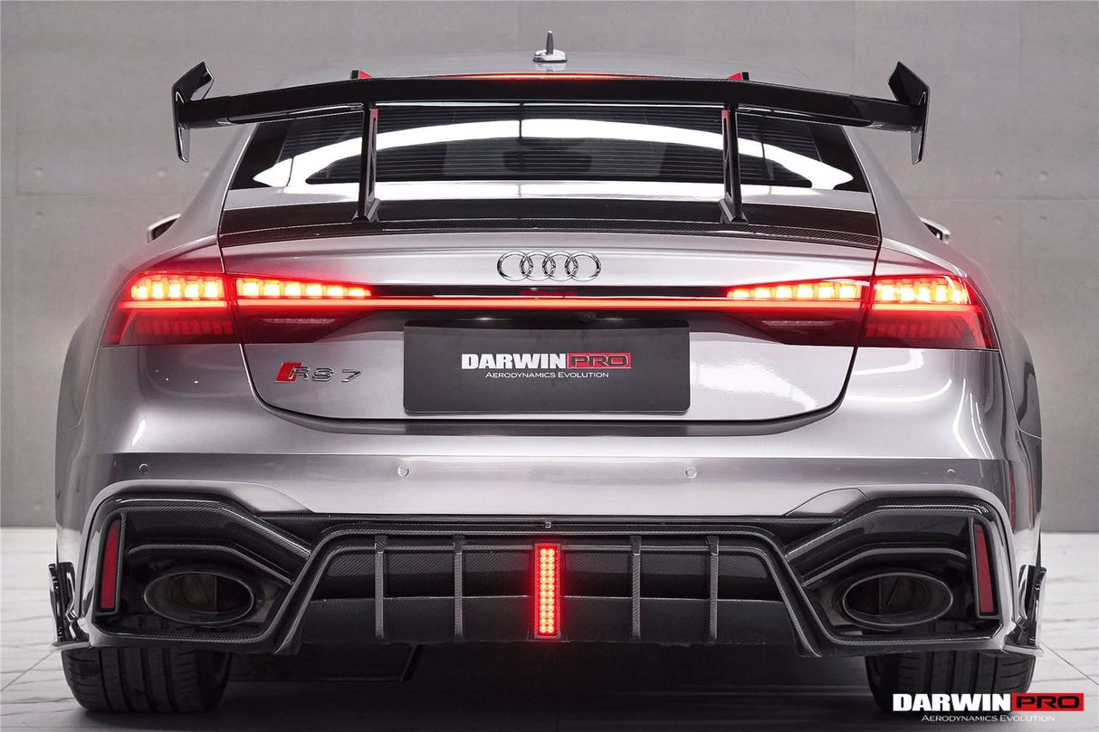 DarwinPRO 2019-UP Audi RS6 Avant C8 RS7 C8 Quattro IMP Design Rear Diffuser
