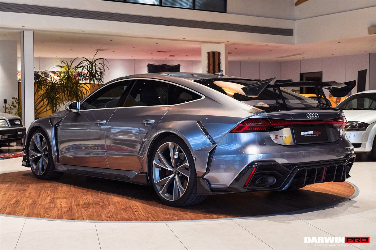 DarwinPRO 2019-UP Audi RS6 Avant C8 & RS7 C8 Quattro IMP Design Side Skirts Under Board