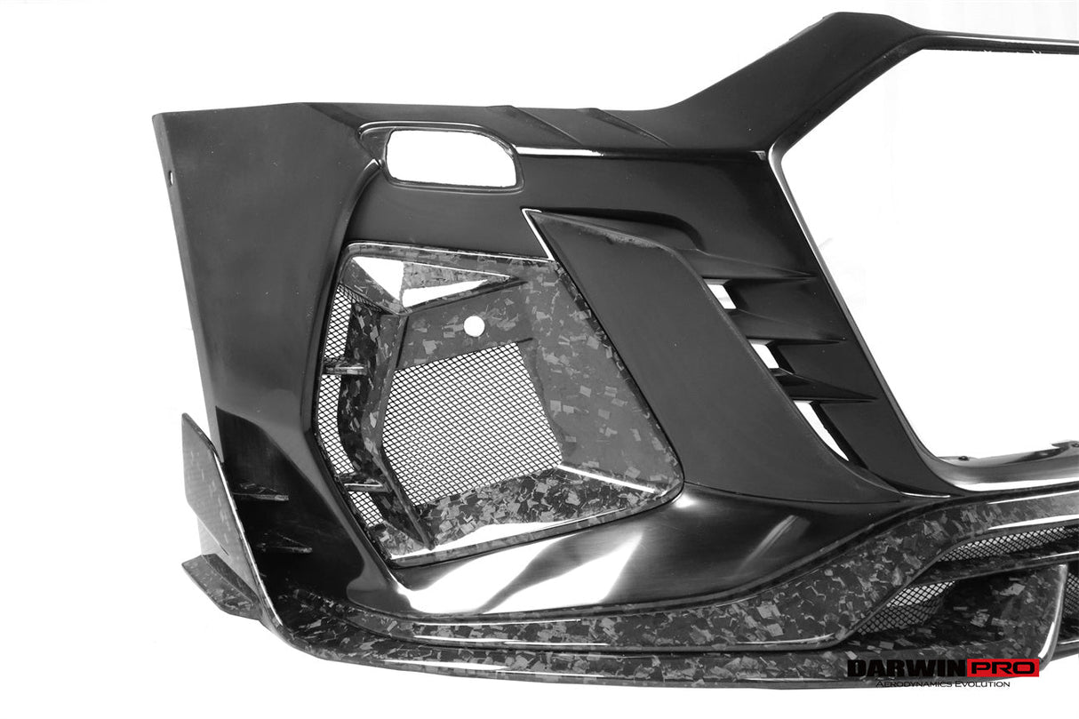 DarwinPRO 2019-UP Audi RS7 Quattro & RS6 Avant C8 IMP Design Ver.2 Front Bumper