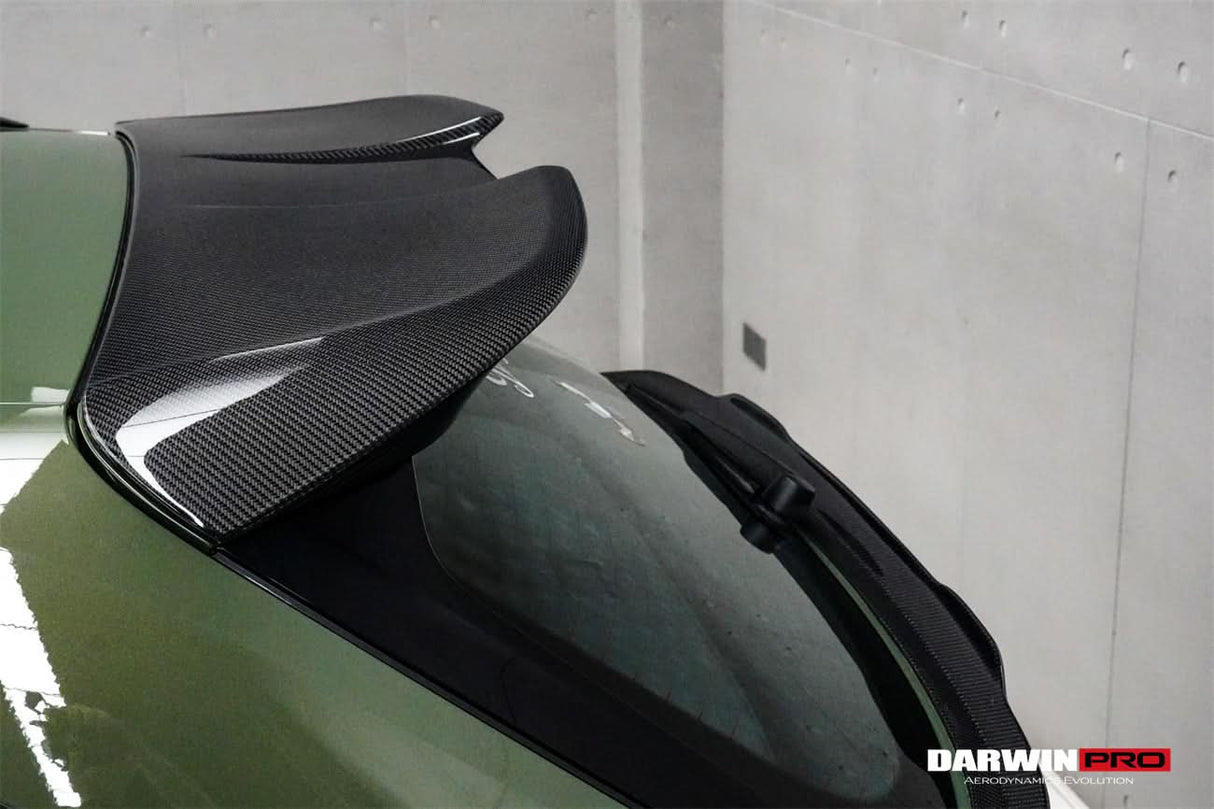 DarwinPRO 2017-2025 Audi S4 Avant B9 B9.5 BKSS Style Carbon Fiber Roof Spoiler