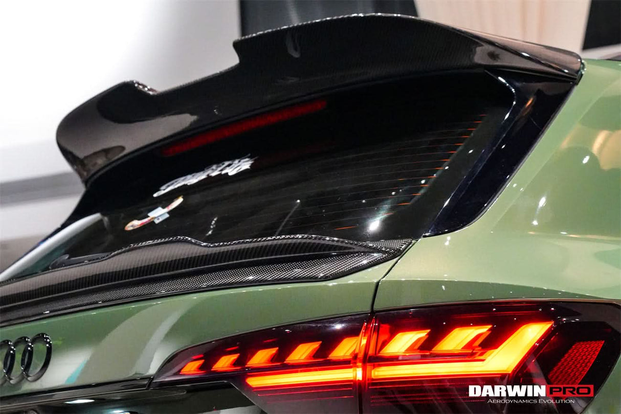 DarwinPRO 2017-2025 Audi S4 Avant B9 B9.5 BKSS Style Carbon Fiber Roof Spoiler