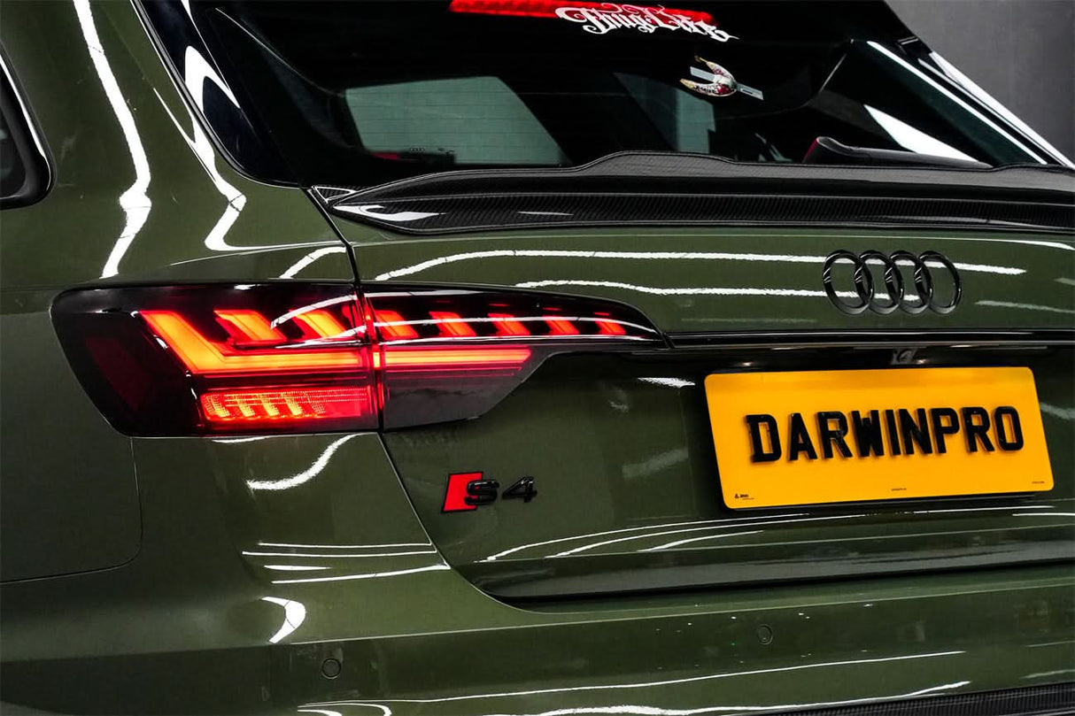 DarwinPRO 2017-2025 Audi S4 Avant B9 B9.5 BKSS style Carbon Fiber Trunk Spoiler