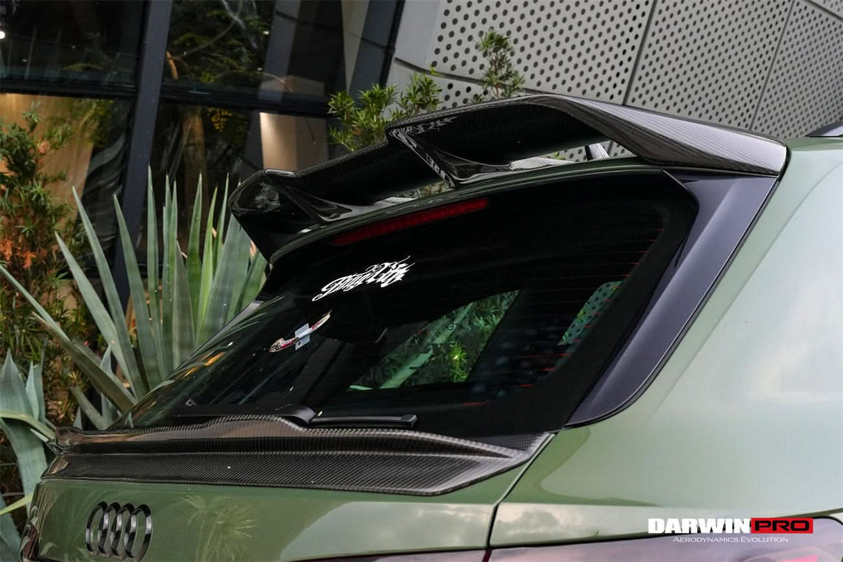 DarwinPRO 2017-2025 Audi S4 Avant B9 B9.5 BKSS style Carbon Fiber Trunk Spoiler