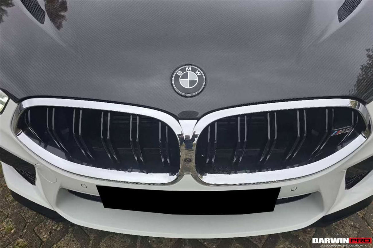 2018-2025 BMW M8 F91 F92 F93 8 Series G14 G15 G16 AD Style Autoclave Carbon Fiber Hood