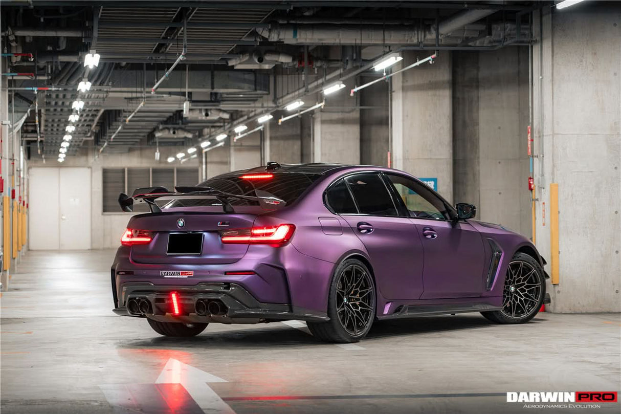 2021-UP BMW M3 G80 G20 BKSSII Style Carbon Fiber Trunk Spoiler